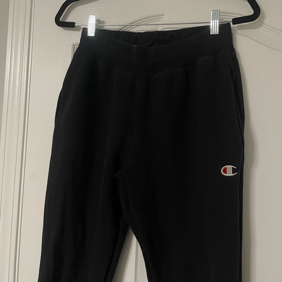Champion Men’s Black Sweatpant Joggers Medium - Picture 1 of 6